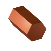 Шестигранник медный фото