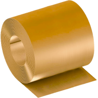 Фольга бронзовая 1,5x1500 мм (100 мкм) БрБ2 ГОСТ 1789-2013