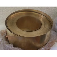 Фольга латунная 5,5x200 мм (5500 мкм) Л90 ГОСТ 2208-2007