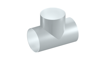 кожух оцинкованный для тройника 460x0,8 мм купить в Кемерово