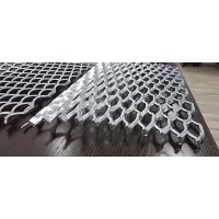 Лист стальной оцинкованный просечно-вытяжной ПВЛ 406 4x1000x2000 мм Ст3пс ТУ 5262-001-57099372-2004