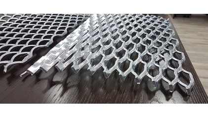 лист стальной оцинкованный просечно-вытяжной ПВЛ 510 5x1000x2000 мм 08пс купить в Кемерово