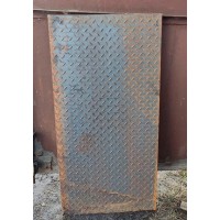 Лист стальной с чечевичным рифлением 5x1500x3000 мм 09Г2С ГОСТ 8568-77