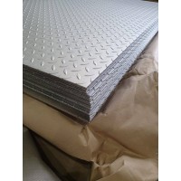 Лист нержавеющий рифленый чечевица 4x1500x3000 мм 20Х23Н18 ГОСТ 8568-77