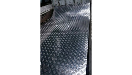 лист нержавеющий рифленый квинтет 1,5 мм 08Х17Т купить в Кемерово