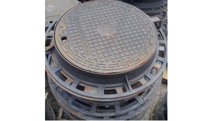 люк чугунный ГТС легкий круглый Т 740x110 мм СЧ10 купить в Кемерово