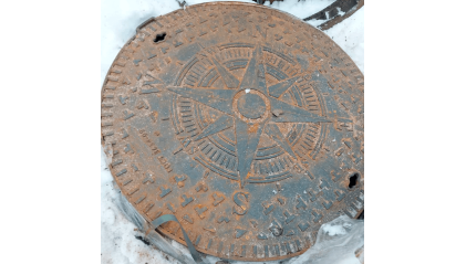 люк чугунный СТ (Е600) круглый 650 мм ВЧ60 купить в Кемерово