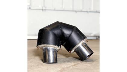 отвод полиэтиленовый в ППУ изоляции 45° 426х6 мм купить в Кемерово