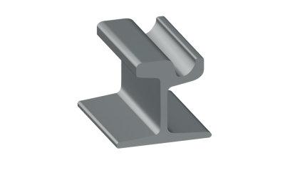 рельсы РТ60Е стальные трамвайные 19 м Э76 купить в Кемерово