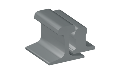 рельсы Р65 стальные рамные с остряком 9 м Э76 купить в Кемерово