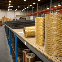 Сетка латунная 25x25x0,03 мм Л63 ГОСТ 6613-86