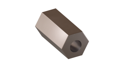 шестигранник буровой пустотелый 22x6,5 мм 55С2 купить в Кемерово