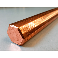 Шестигранник медный ДШГНП 10 мм М3 ГОСТ 1535-2006