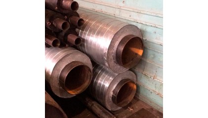 скорлупу ППУ-ОЦ 219x50 мм для труб купить в Кемерово