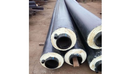 скорлупу ППУ-ПЭ 377x60 мм для труб купить в Кемерово