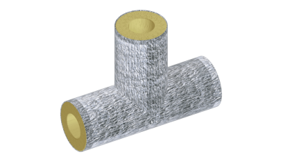 тройник теплоизоляционный минераловатный 1220x325 мм купить в Кемерово