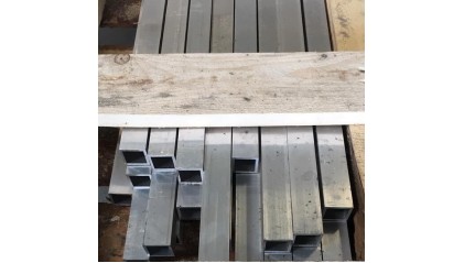 трубу алюминиевую профильную квадратную 25x25 2 мм Д16 купить в Кемерово