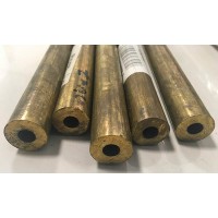 Труба латунная ДКРНТ 9x2 мм Л96 тянутая ГОСТ 494-2014