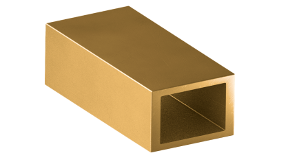 трубу латунную профильную прямоугольную ДПРНТ 9x4,5x1 мм Л68 купить в Кемерово