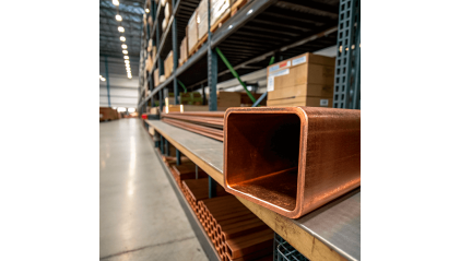 трубу медную профильную квадратную ДКВНТ 76x76x3 мм М1 купить в Кемерово