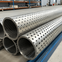 Труба нержавеющая перфорированная бесшовная 95x5 мм 12Х18Н10Т ГОСТ 9940-81