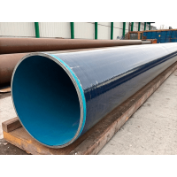 Труба стальная бесшовная с внутренним эпоксидным покрытием 76x4 мм 09Г2С ГОСТ 31445-2012