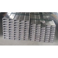 Труба нержавеющая профильная сварная прямоугольная 200x120x8 мм AISI 439 ASTM A554