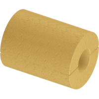 Цилиндр теплоизоляционный минераловатный вырезной без покрытия 720x100x1000 мм НГ Ц 100 ГОСТ 23208-2022