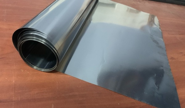 Фольга нержавеющая 0,1x150 мм (100 мкм) 12Х18Н10Т ГОСТ 4986-79 фото