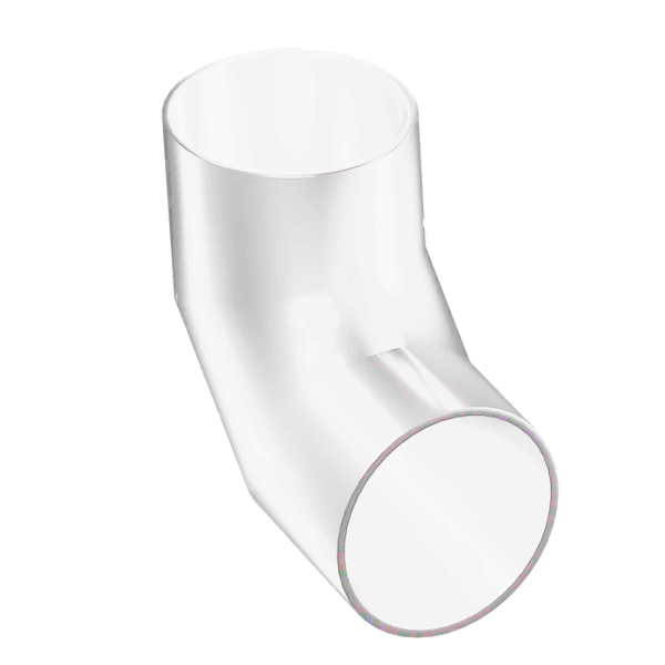 Кожух (окожушка) оцинкованный для отвода 30° 150x0,55 мм ГОСТ 30732-2020 фото