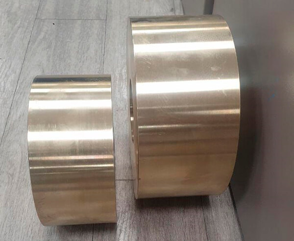 Лента бронзовая ДПРНМ 250x0,12 мм БрБ2 ГОСТ 1789-2013 фото